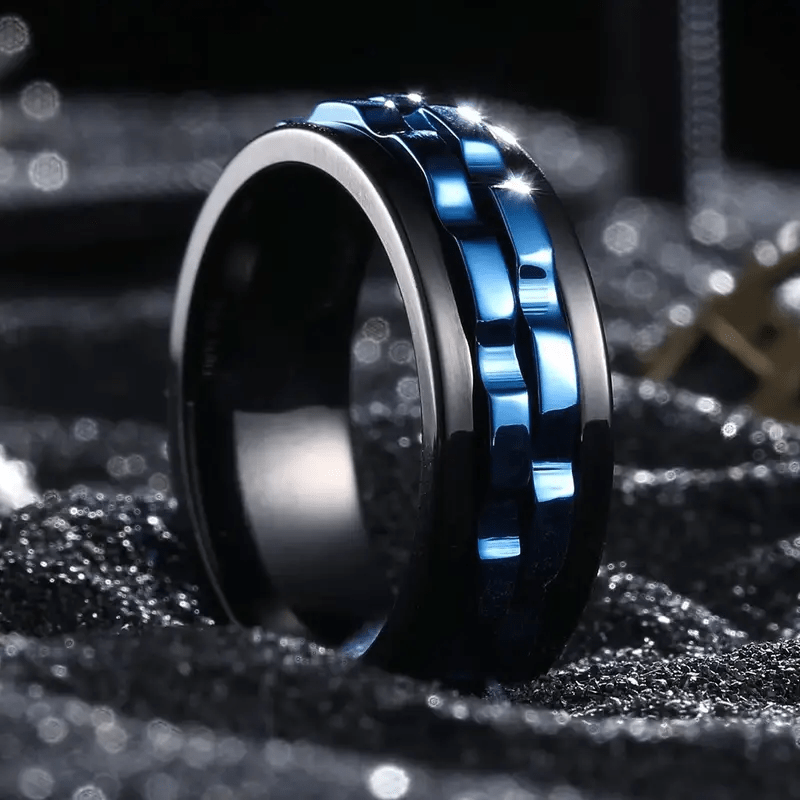 9pcs Set - Universal for Men And Women, Rotating Stainless Steel Watch Band, Plated with 18K Golden, an Amazing Gift.